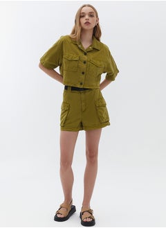 OXXO Ladies Woven SHORT  - Image 1