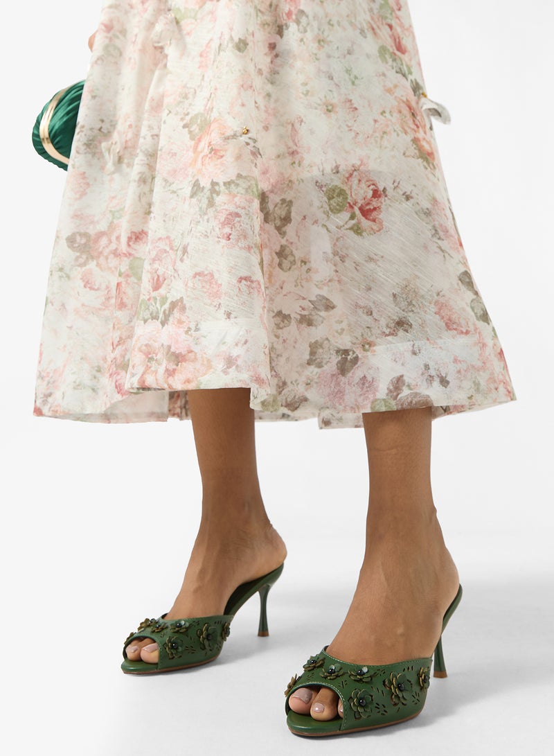 Khizana Heeled Sandals - Image 5