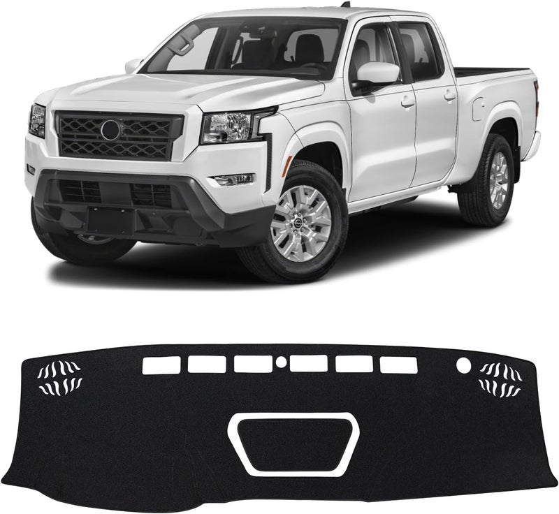 FIILINES Integrated practical design Dash Cover for Nissan Frontier 2022-2025, Dashboard Mat Frontier Accessories Dashboard Cover Sunshade Nonslip Mesh Protector Global assorted color picks - Image 1