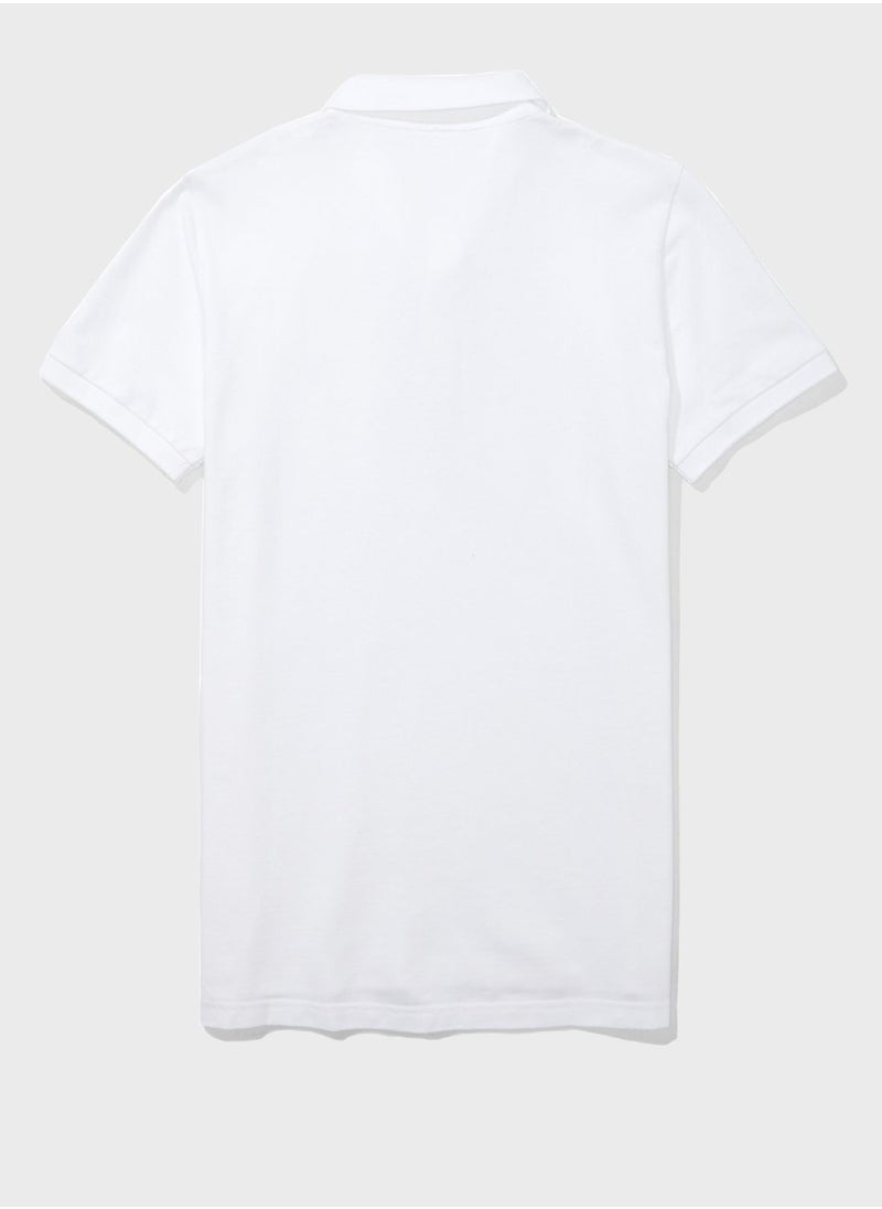 American Eagle - Slim Fit Polo - Image 1