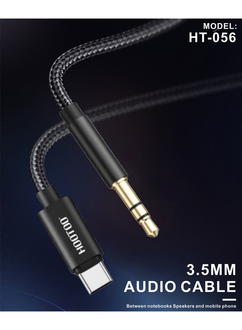 هوتو سلك مسجل تايب سي الى Aux اصلي، كيبل توصيل الجوال بمسجل السيارة قوي مصنوع من القماش، نقل واضح لصوت توصيل الجوال بمسجل السيارة قوي مصنوع من القماش، نقل واضح لصوت كيبل مسجل كيبل اوكس كابل صوت كيبل صوت لتايب سي كابل سماعه تايب سي وصلة بمنفذ سماعه لمنفذ تايب سي كابل سماعه الراس للهاتف كيبل سماعه كابل سماعات كيبل سماعة سلك اوكس سلك سماعه سلك سماعة سوني سلك سماعه طويل سلك سماعه قيمنق - Image 3