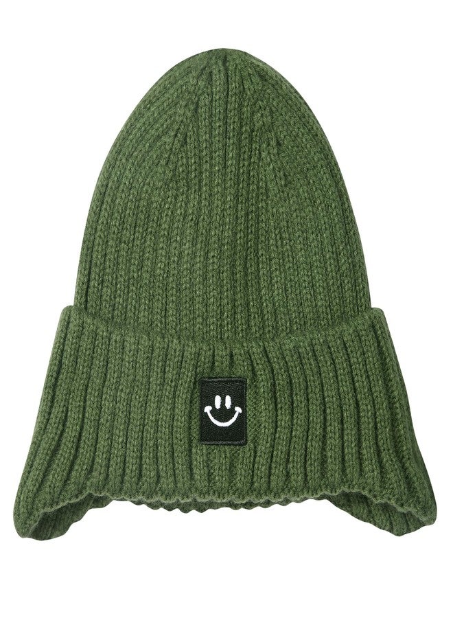 MaxNova Winter Knit Baby Hat 3-8 Years Amy Green - Image 3