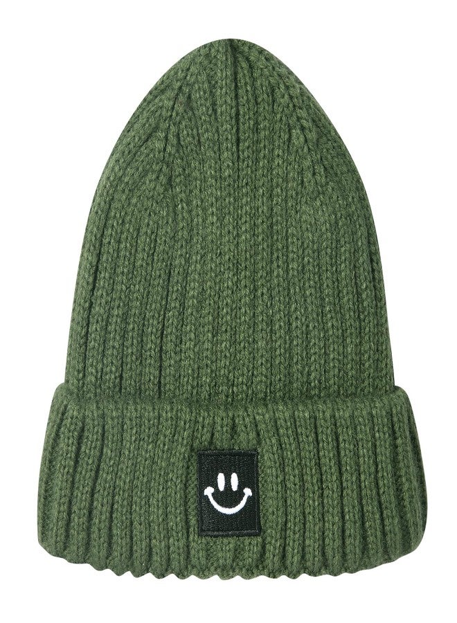 MaxNova Winter Knit Baby Hat 3-8 Years Amy Green - Image 2