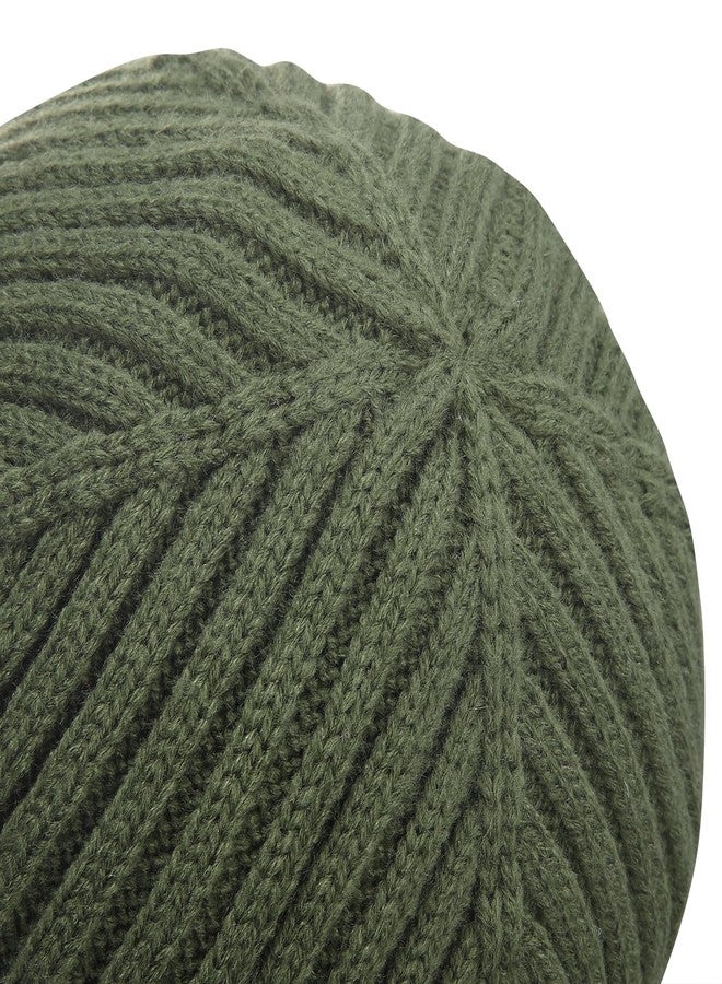 MaxNova Winter Knit Baby Hat 3-8 Years Amy Green - Image 5