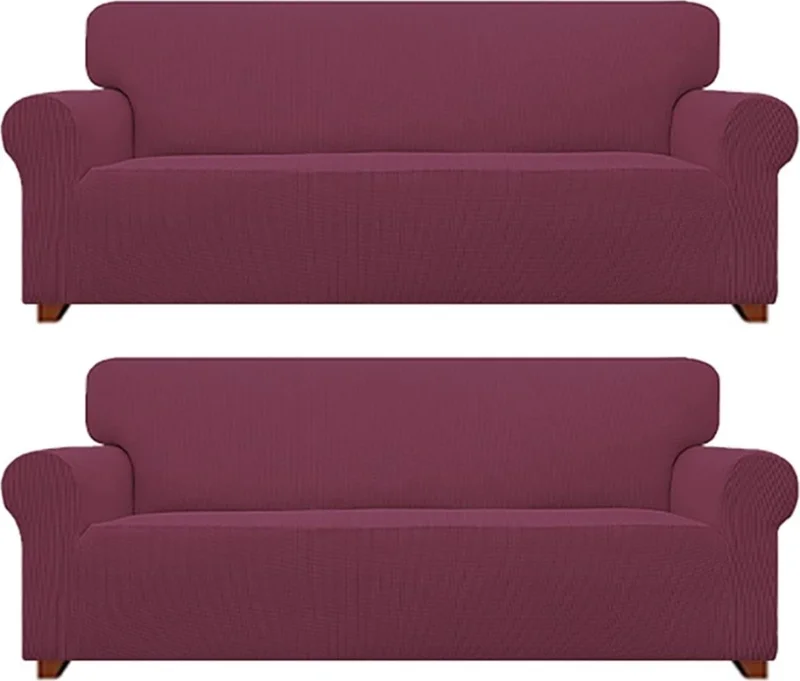 الجيار Lycra Sofa, Sofa, Sofa Bed Cover Elastic, Pitikare Pattern3+3