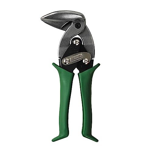 Midwest Snips MIDWEST Aviation Snip - Right Cut Upright Tin Cutting Shears with Forged Blade & KUSH'N-POWER Comfort Grips - MWT-6900R - Image 1