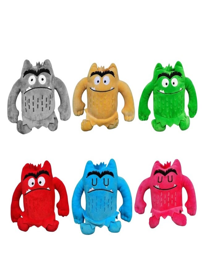 TechMax Solution Red Anger Monster Plush Toy - Soft Sensory Stuffed Animal for Frustration and Big Feelings Recognition - Image 2
