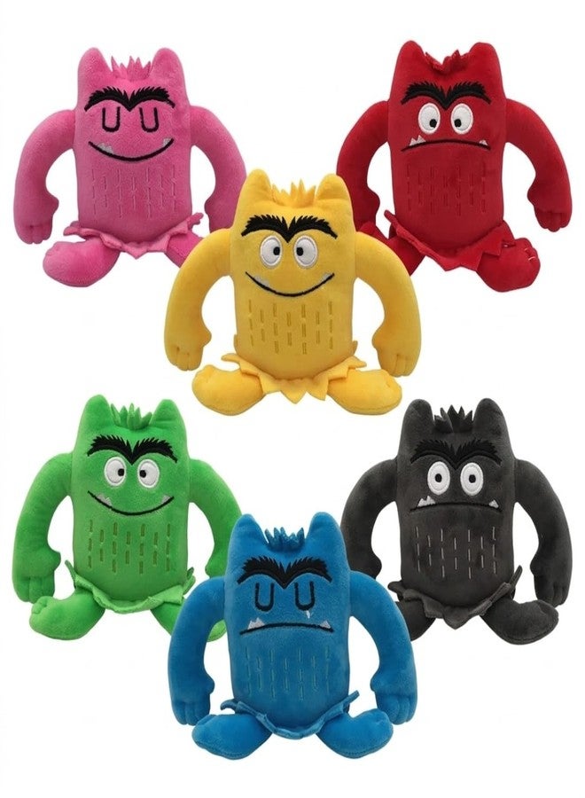 TechMax Solution Red Anger Monster Plush Toy - Soft Sensory Stuffed Animal for Frustration and Big Feelings Recognition - Image 4