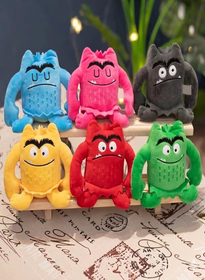 TechMax Solution Red Anger Monster Plush Toy - Soft Sensory Stuffed Animal for Frustration and Big Feelings Recognition - Image 3