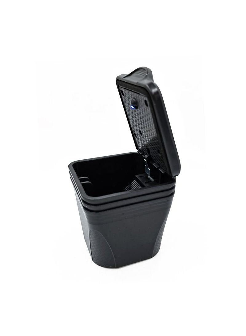 Premium Quality Car Ashtray  Ash Holder With Blue LED Indicator, Car Holder, Cup  Detachable, Portable 1 Pcs - Image 1