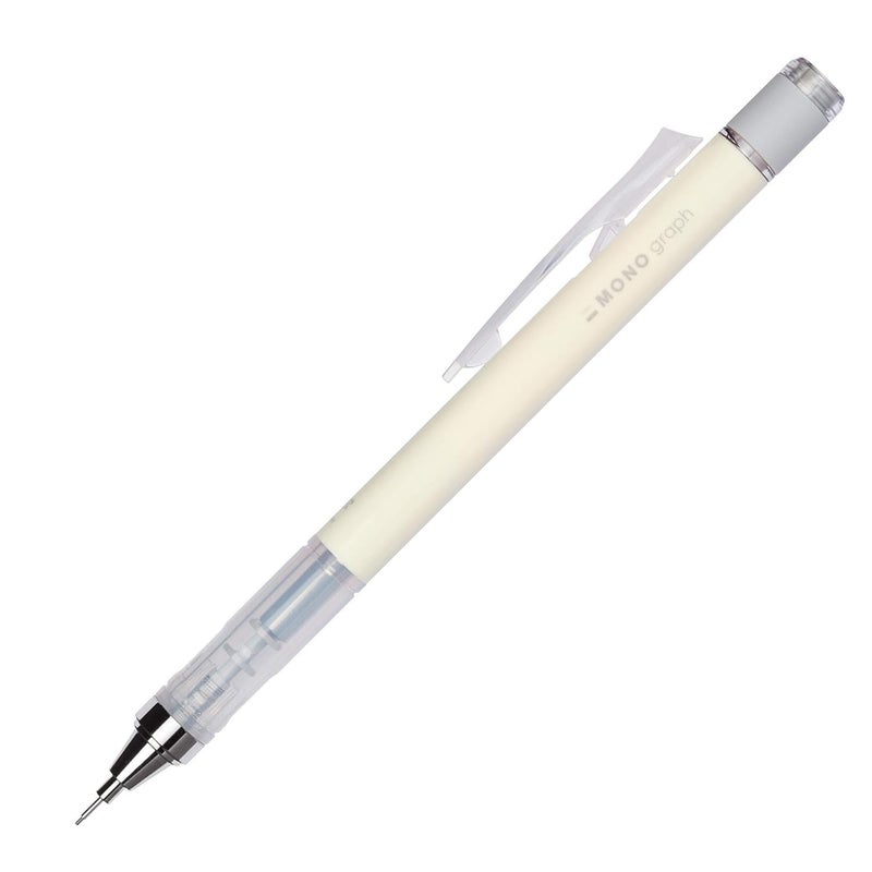Tombow Mono Graph Mechanical Pencil, 0.7 mm, Cream Yellow - Image 3