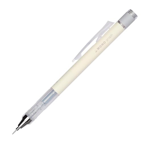 Tombow Mono Graph Mechanical Pencil, 0.7 mm, Cream Yellow - Image 1