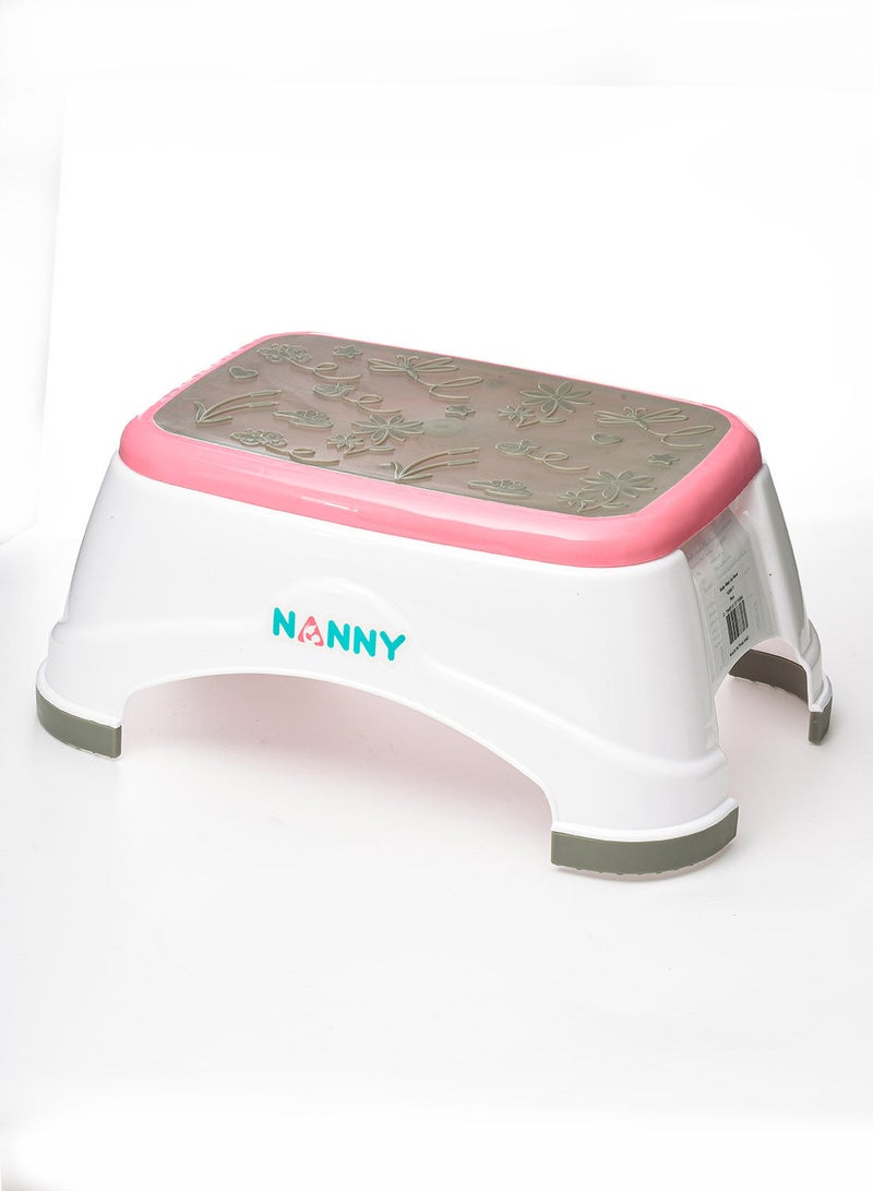 Nanny baby step up stool pink - Image 1