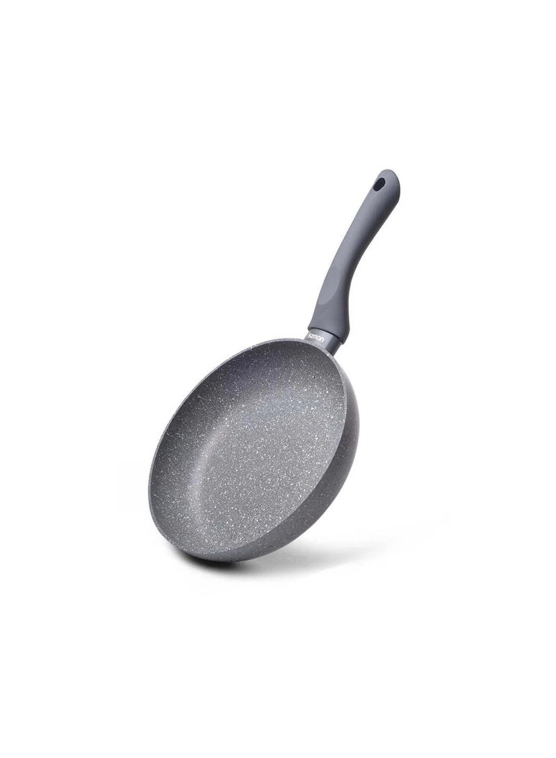 Granite Coated Non Stick Frypan 28cm – Durable Aluminum Base, Heat-Resistant Handle, Even Heat Distribution