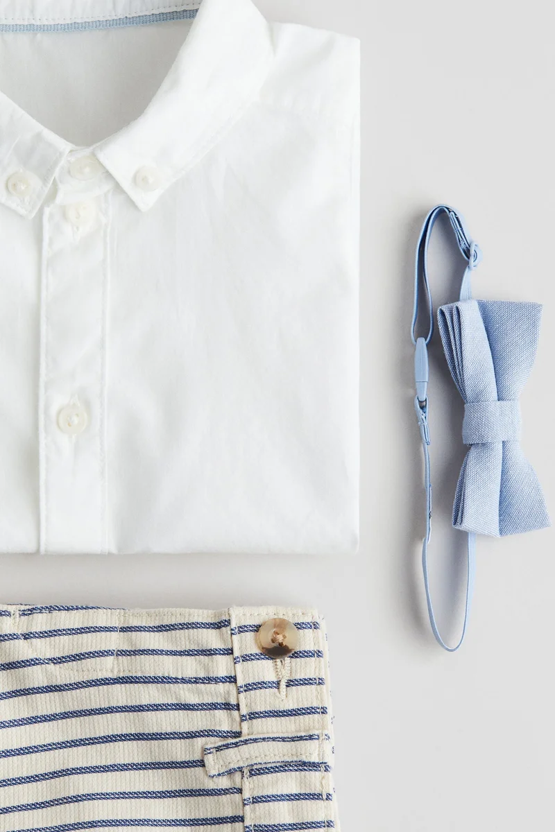 H&M 3-piece cotton set