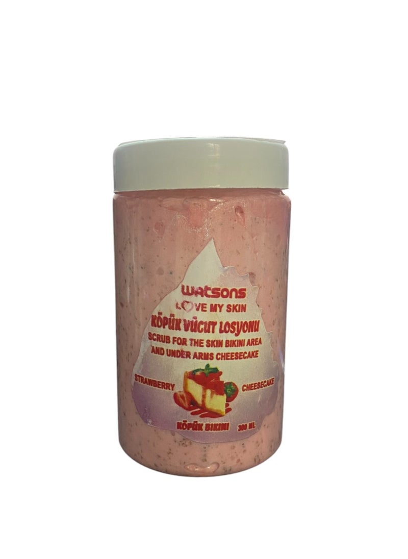 Watsons Love My Skin Strawberry Cheesecake Scrub For The Skin 300ml 