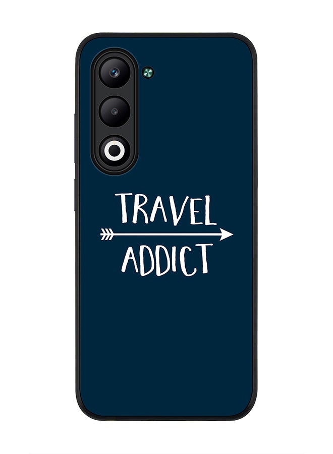 Stylizedd For Oppo A5 5G / A5 4G Case,Slim fit Camera Protection, Shockproof Thin Phone cover  - Travel Addict