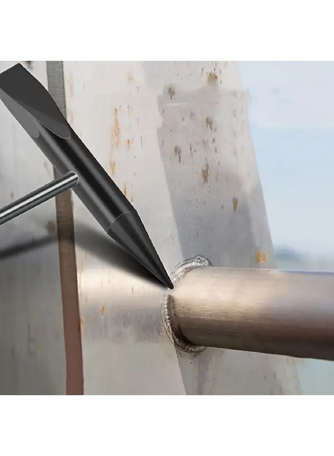 300g High Carbon Steel Welding Slag Chipping Hammer With Spring Safety Handle - Image 5