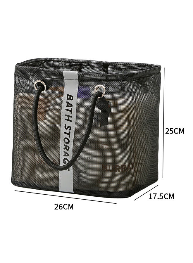 Storage Basket With Handle, Portable Shower Caddy Basket, Shower Caddy Bins Organizer for Bathroom and kitchen,College Dorm Room Essentials, Kitchen, Camp, Gym - Image 2
