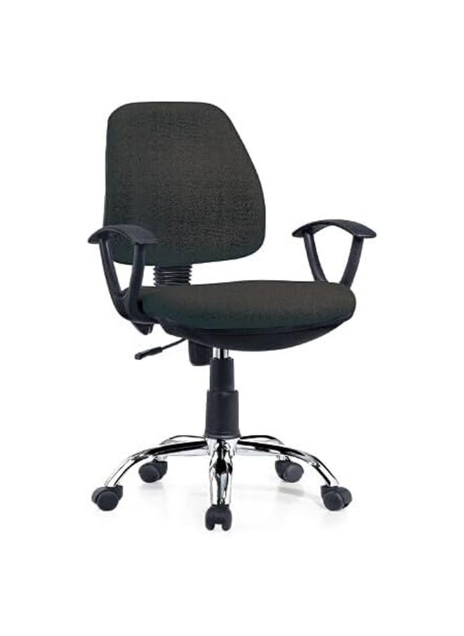 MAF furniture Maf-416-Mesh Executive Office Home Chair 360° Swivel Ergonomic Adjustable Height Lumbar Support Black  - Image 1