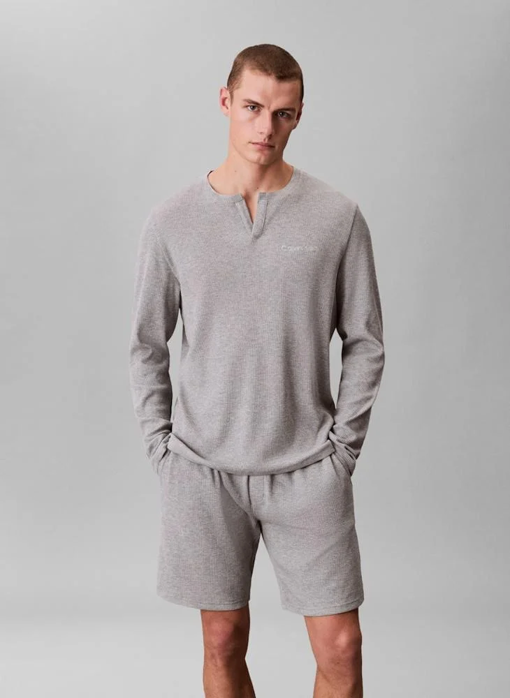 CALVIN KLEIN Soft Waffle Pyjama Shorts
