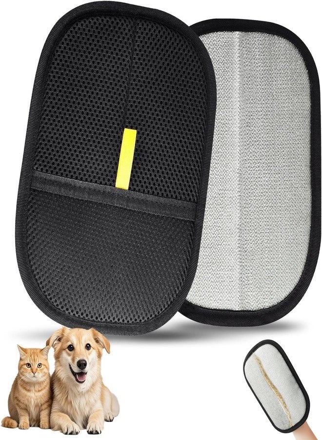 FEVIKON™ Pet Hair Remover Glove - Reusable Electrostatic Fur Remover for Dogs, Cats & Small Pets | Removes Hair from Clothes, Sofa, Carpet & Car Seats | Lint Cleaning Mitt (Pack of 1) - Image 1