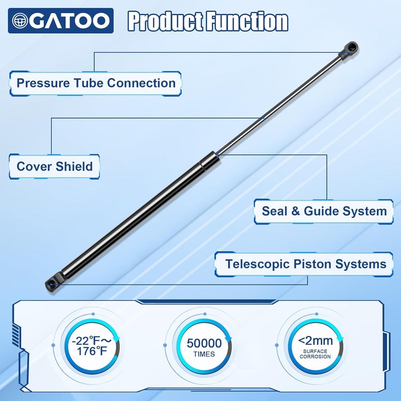 OGATOO دعامات دعم الرفع لسيارات لكزس RX350/RX450h - Image 4