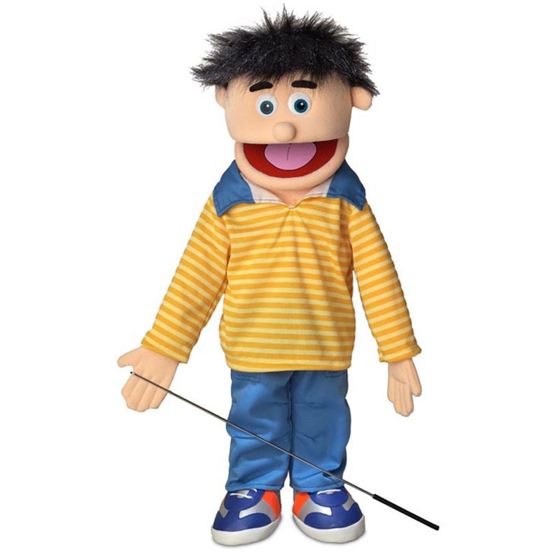 Silly Puppets 25 Bobby Peach Boy Full Body Ventriloquist Style Puppet - Image 2