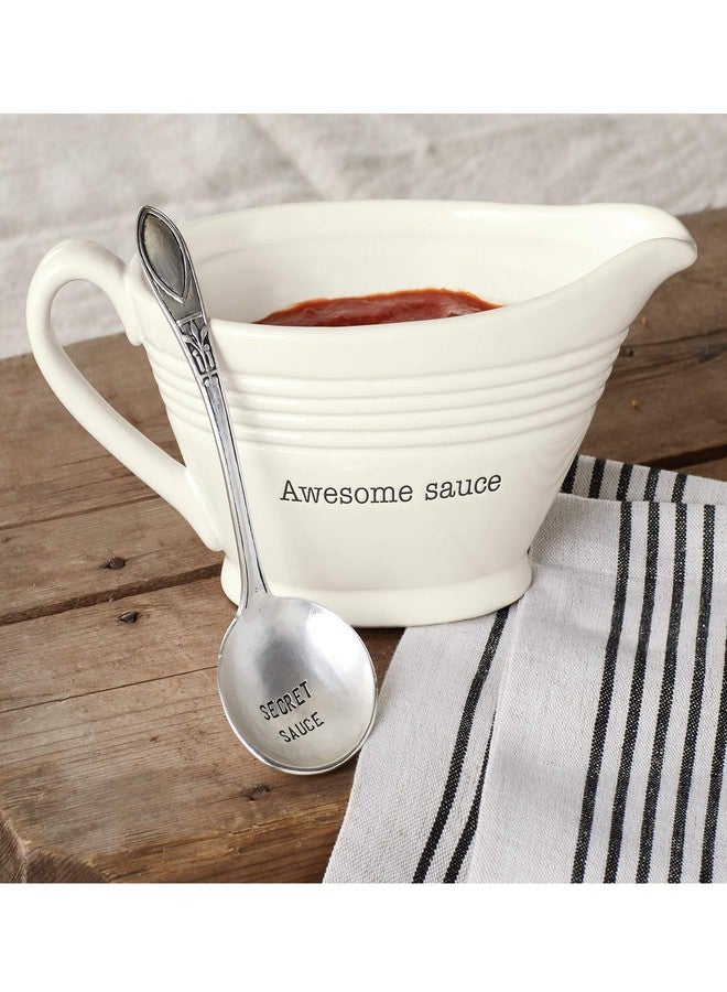 Mud Pie Circa Gravy Boat Sets (Awesome Sauce Set) - Image 2