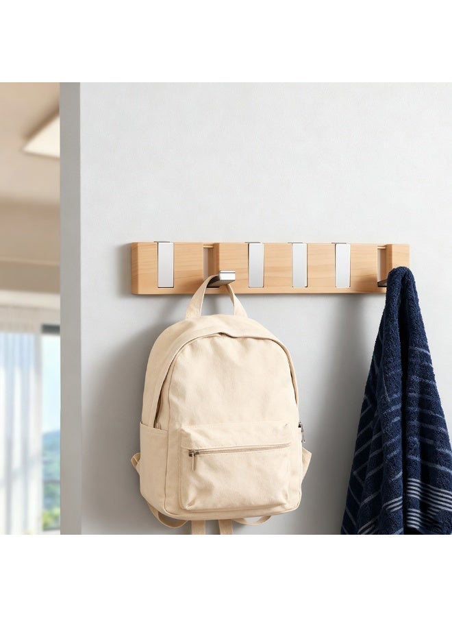 البيانو المفتاح نمط اللاصق الذاتي مستطيل الجدار المثبتة معطف رف, حديثة وأنيقة توفير المساحة الملابس شالق, ملابس متعددة الوظائف شالق, خطاف الحمام - Image 4