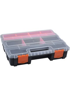 SEVIA Sevia Plastic Tool Storage Box for Nails Screws Nuts and Bolts Stackable MultiUtility Tool Organizer Box Portable Storage Box Storage Box Component Box Electronic Component Box  - Image 1