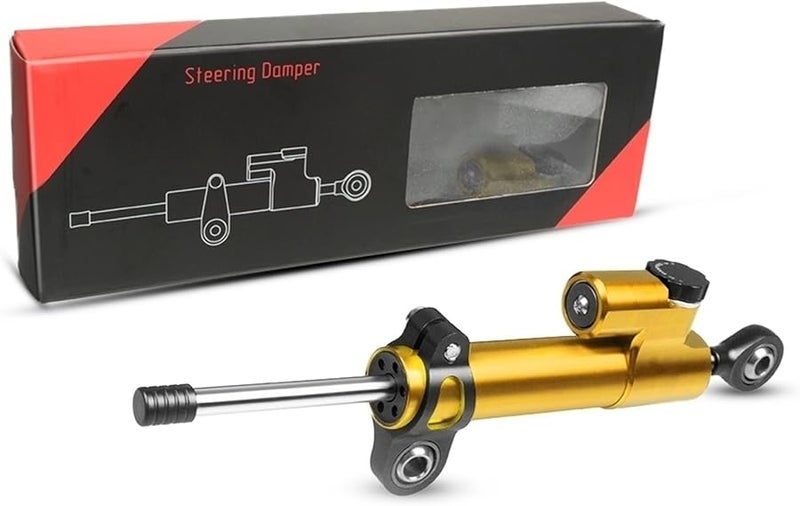Suzuki GSF Bandit SV GSX Motorcycle Adjustable Steering Stabilizer Damper BK GL - Image 2