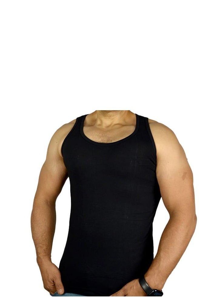 Future Sleeveless Undershirt, Black For men Size XXL  - Image 1