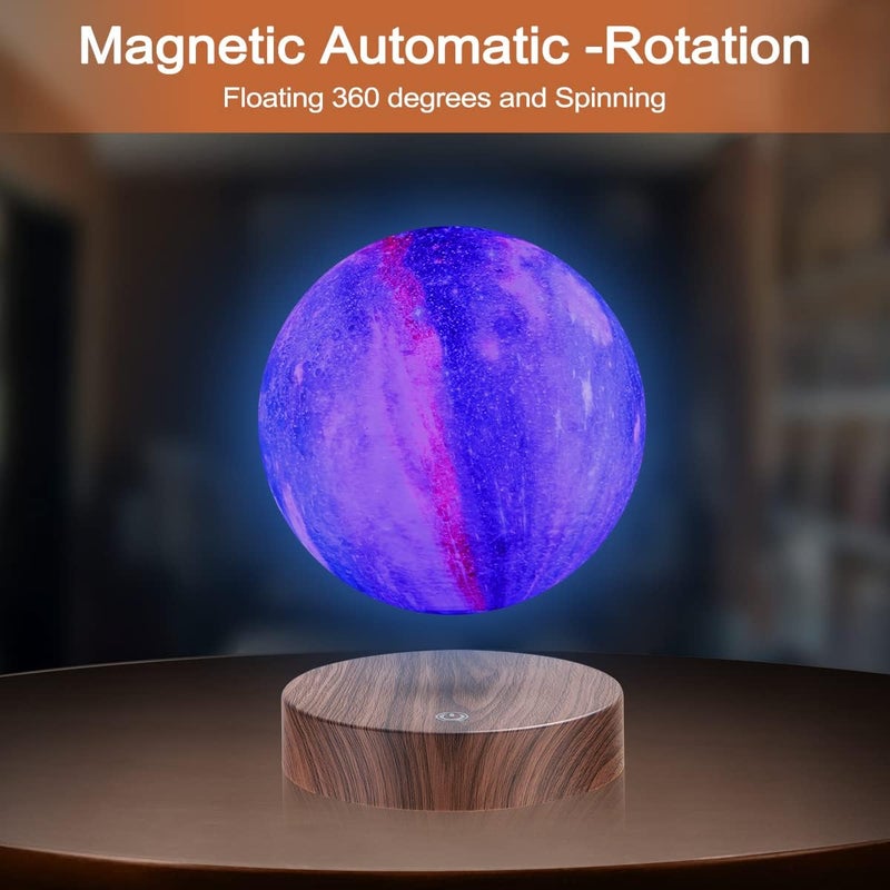 VGAzer Floating Moon Lamp 3D Galaxy Levitation Moon LightMagnetic LED Night Lights for Girls Boys Kids Women Birthday Graduation Gifts - Image 5