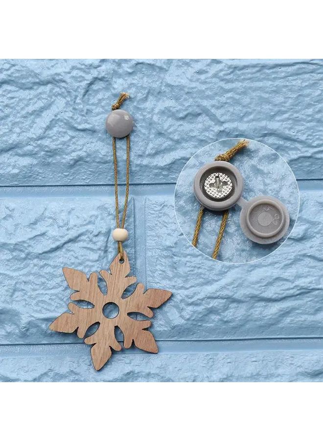 150 قطعة من الأغطية البلاستيكية السوداء برأس مسطح لحماية براغي لمشاريع البناء - Image 2