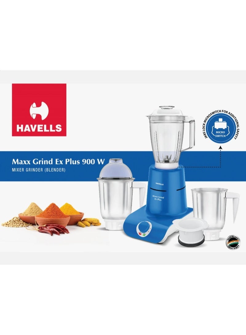 Havells Maxx Grind Ex Plus 900w 3 In1 Mixer Grinder Blender - Image 2