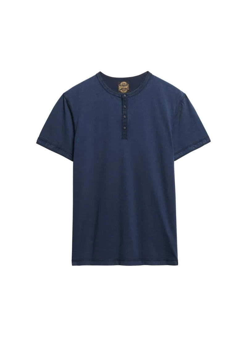 Superdry Slub Ss Jersey Grandad Top