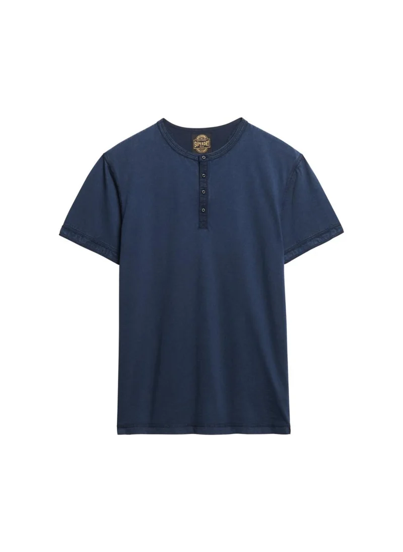 Superdry Slub Ss Jersey Grandad Top