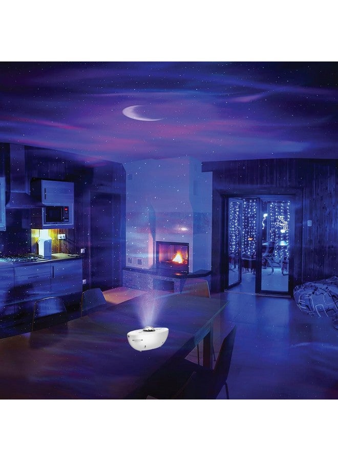 TECPHILE Starship Galaxy Night Light Projector Lamp with Bluetooth Speaker, Music Sync, App Control Star Light Projector, 8 White Noise, Moon Lighting and 9 Planets Ceiling Light (Starship Projector) - Image 5