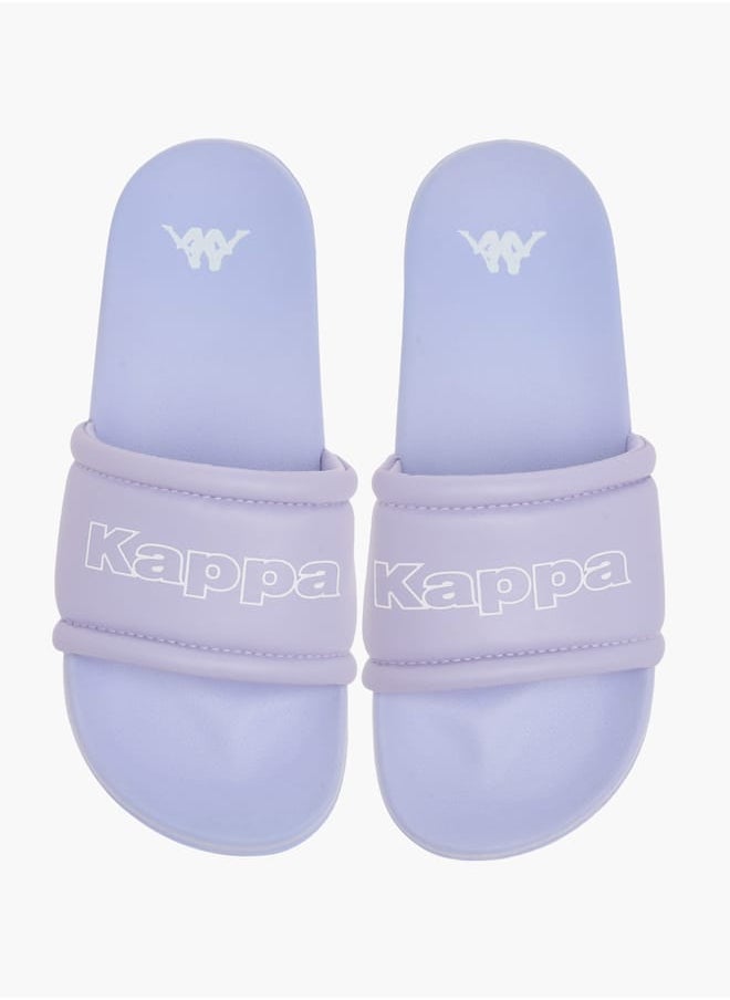 Kappa - Womens Logo Print Slides - Image 1