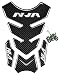 REVSOSTAR 5D Real Carbon Fiber Chrome Decal Sticker Vinyl Decal Emblem Protection Gas Tank Pad for NJ 250 300 All Series with Keychain - Image 2