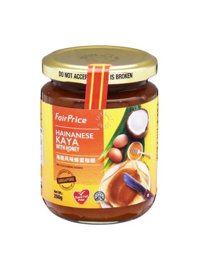 Coconut Jam , Kaya with Honey -250g, Singapore