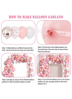 143Pcs Baby Boxes Pink Baby Shower Decorations For Girl, Rose Gold Pink Balloons Garland Kit Baby Boxes With Letters (A-Z+Baby+Girl) For Baby Shower Girl Birthday Gender Reveal Party Supplies - pzsku/ZB4D0CDB9EDD5DDA0CD11Z/45/_/1734347156/732b31f3-0d1e-42a4-a0b7-917a499bb350