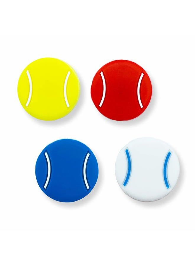 Tannius Tennis Racket Vibration Dampener, 3 Designs(4-6 Packs), Racket String Shock Absorber, Great Tennis Gift - Image 1