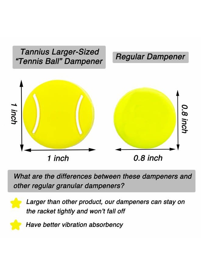 Tannius Tennis Racket Vibration Dampener, 3 Designs(4-6 Packs), Racket String Shock Absorber, Great Tennis Gift - Image 2