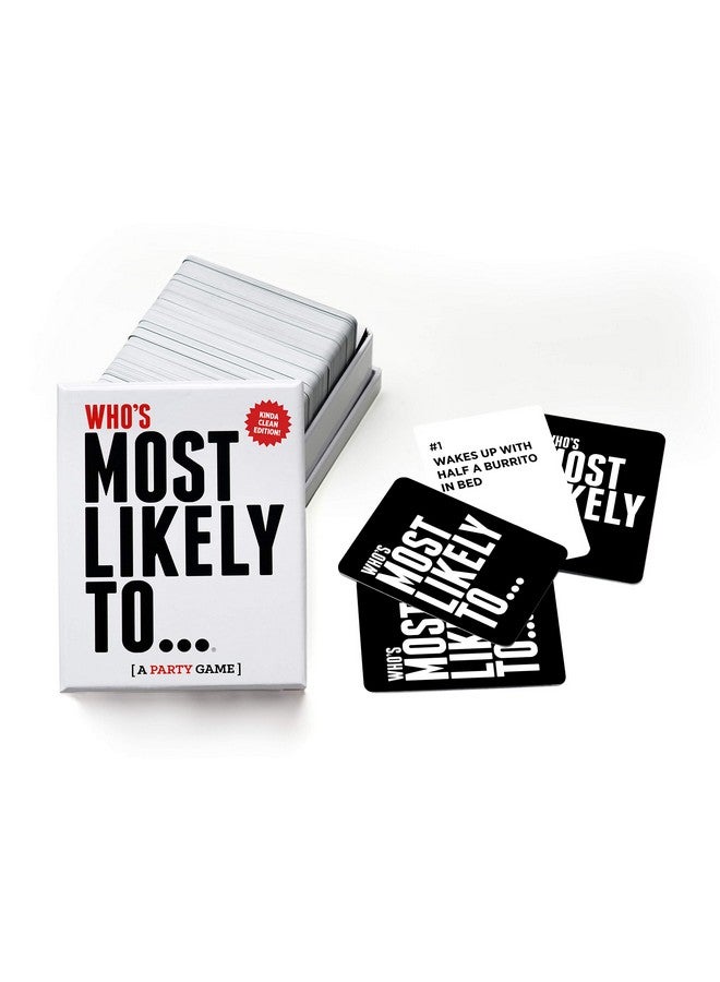 DSS Games Who's Most Likely to... Kinda Clean Family Edition [A Party Game] - Image 2