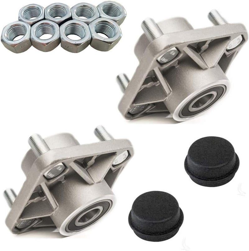Dr.Acces Club Car DS Precedent Front Wheel Hub Assembly with Bearings & Nuts - 2 PCS (2003-Up) Replacement #102357701 - Image 3