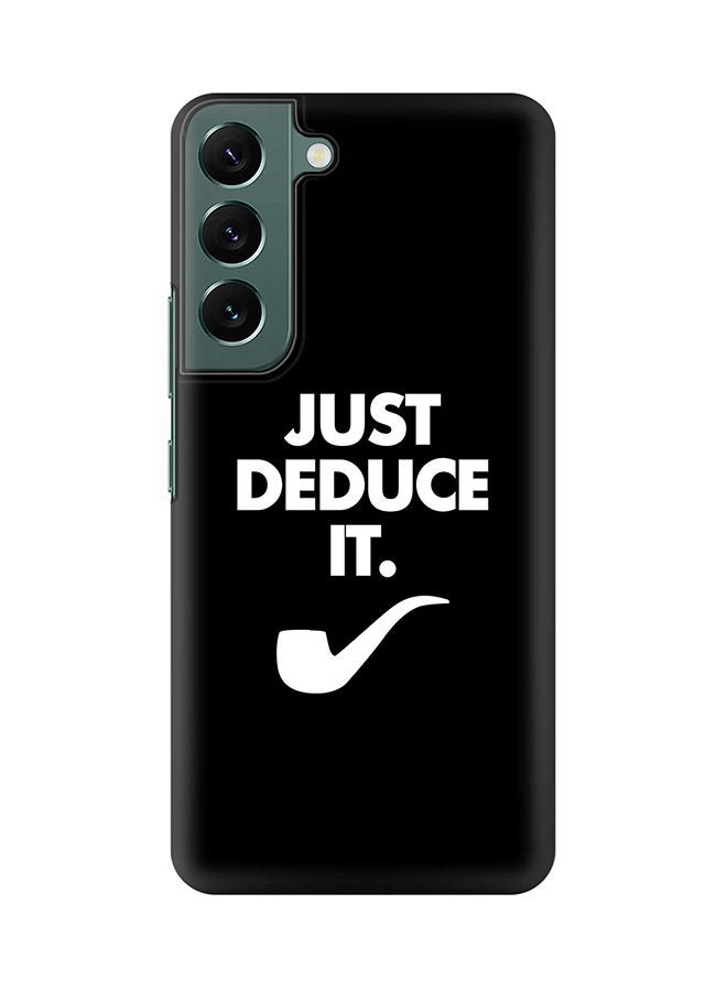 ستايلايزد جراب لهاتف جالاكسي S22 بلس رفيع سناب كلاسيك سيريز شيلد بطباعة نهائية غير لامعة - فقط استنتج ذلك - Image 1