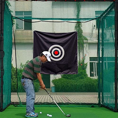 ASENVER 58 x 58 Golf Target Cloth Hitting Practice Target for IndoorOutdoor Training Black - Image 3