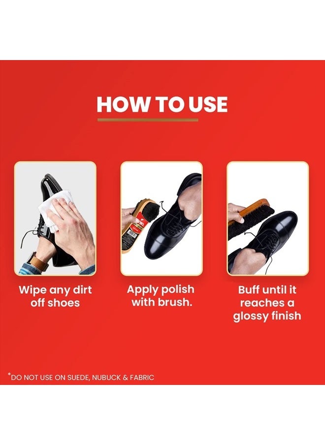 Kiwi Shoe Polish, 40 ml, Black